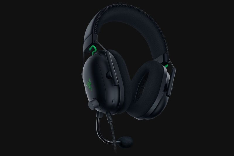 Razer-Blackshark-V2-Auricolare-Cablato-A-Padiglione-Giocare-Nero-Verde