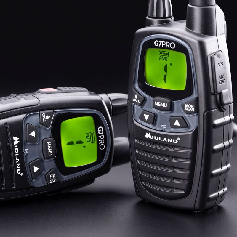 Midland-G7-Pro-Walkie-Talkie-ricetrasmittente-69-canali-446.00625---446.09375-MHz-Nero