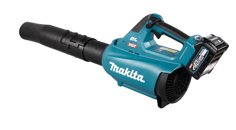 Makita-UB001GZ-soffiatore-di-foglie-cordless-2304-km-h-Nero-Blu-40-V-Ioni-di-Litio