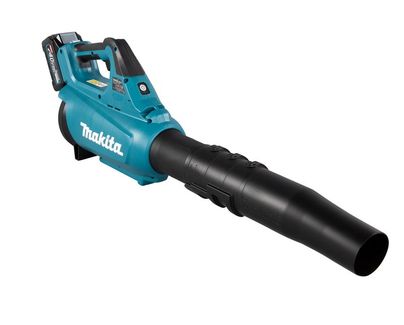 Makita-UB001GZ-soffiatore-di-foglie-cordless-2304-km-h-Nero-Blu-40-V-Ioni-di-Litio