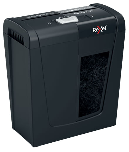 Rexel-Secure-S5-distruggi-documenti-Taglio-a-striscia-70-dB-Nero