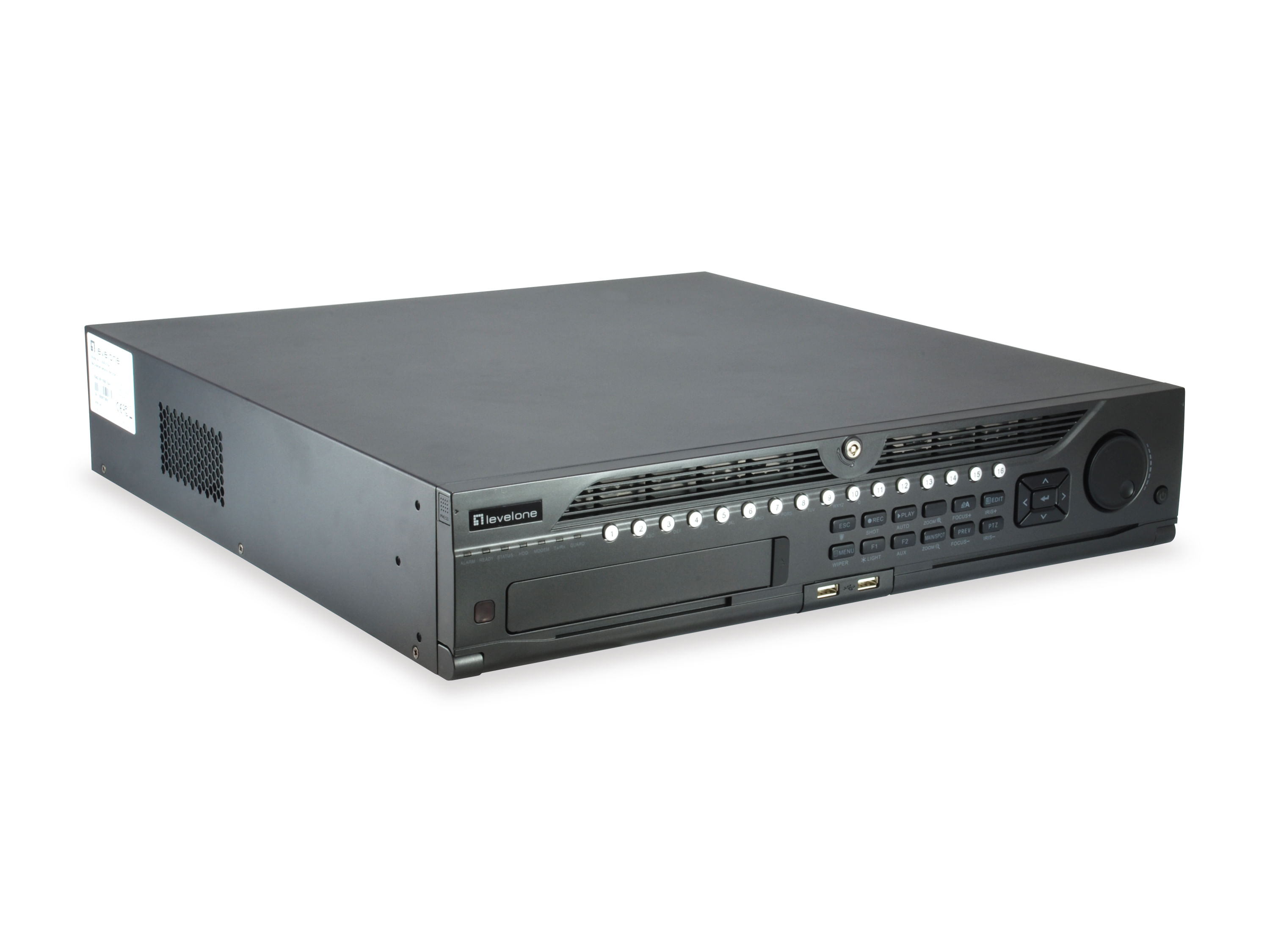 Level One LevelOne NVR-0764 Videoregistratore di rete (NVR) Nero