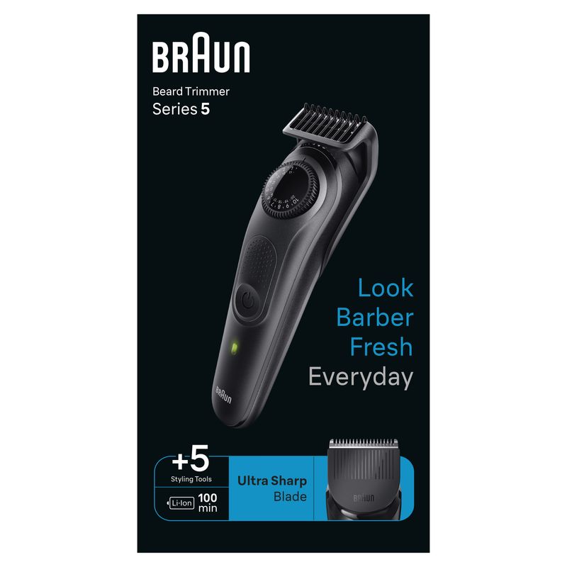 Braun-BeardTrimmer-5-BT5420-Regolabarba