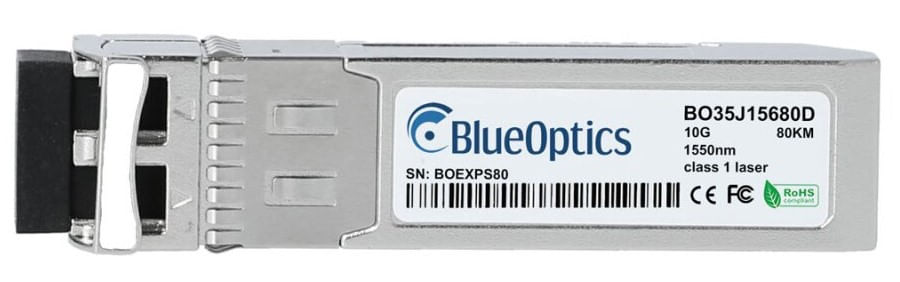BlueOptics SFP-10G-ZR-BO modulo del ricetrasmettitore di rete Fibra ottica SFP+