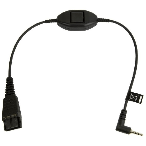 Jabra-8800-00-55-cavo-audio-03-m-QD-2.5mm-jack-Nero