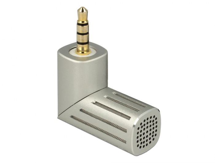 Delock-Microfono-a-condensatore-unidirezionale-per-smartphone---tablet-jack-da-35-mm-a-4-pin-angolato-a-90-argento