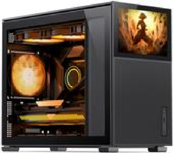 Jonsbo D31 MESH Screen custodia mATX vetro temperato - nero (D31 MESH BLACK SC)