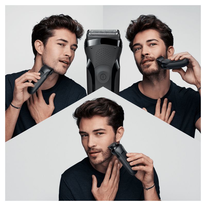 Braun-Series-3-300bt-Shaveandstyle-Rasoio-da-Barba-Elettrico-da-Uomo-Nero