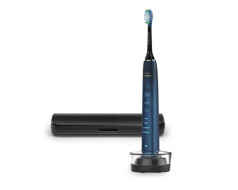 Philips-Sonicare-DiamondClean-9000-Series-Spazzolino-Elettrico-Sonico-Blu-Special-Edition-con-custodia-da-viaggio-HX9911