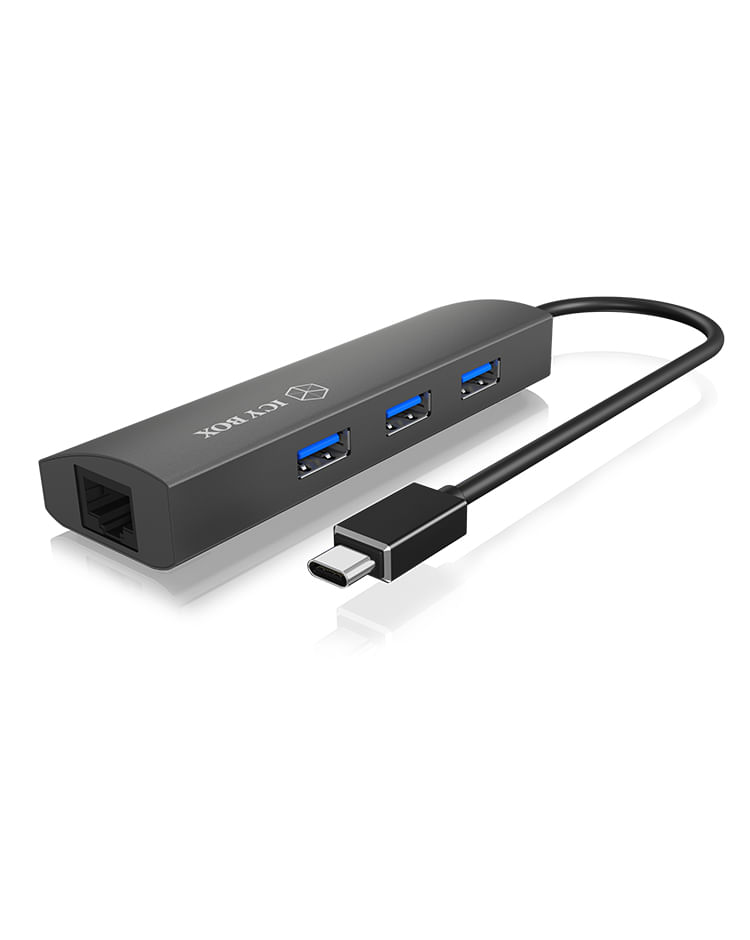 Raidsonic ICY BOX IB-HUB1406-C USB 3.2 Gen 1 (3.1 Gen 1) Type-C Antracite
