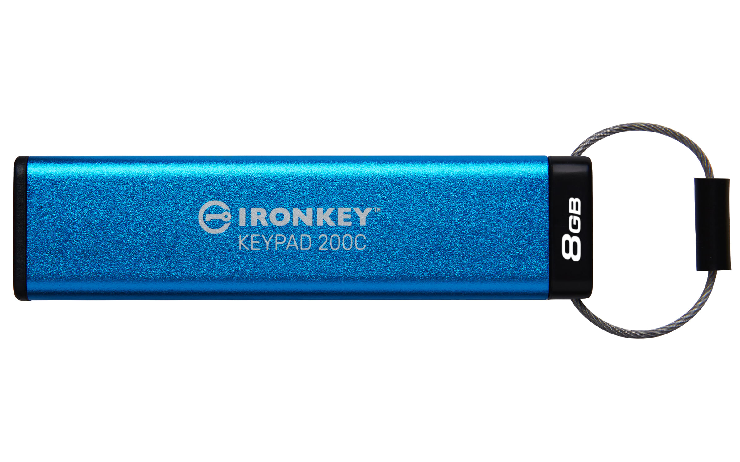 Kingston Technology IronKey Keypad 200C USB-C da 8 GB, FIPS 140-3 livello 3 (in fase di approvazione) AES-256