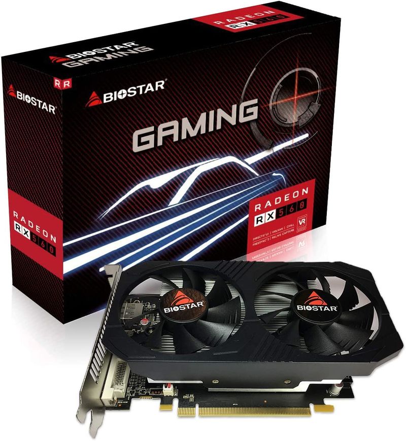Scheda-Grafica-Biostar-VA5615RF41-AMD-Radeon-RX-560-GDDR5-4GB