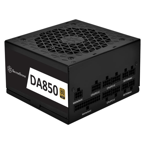SilverStone Technology Silverstone SST-DA850R-GMA alimentatore per computer 850 W 20-pin ATX ATX Nero