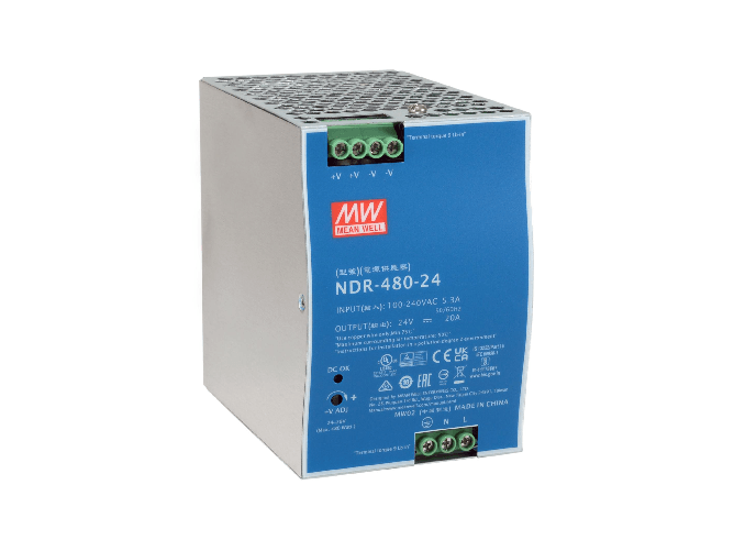 Level One LevelOne POW-2462 alimentatore per computer 480 W Blu, Argento