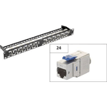 Renkforce Pannello patch di rete Renkforce KSV8 24 porte CAT 8.1 1 HE (RF-3829134)
