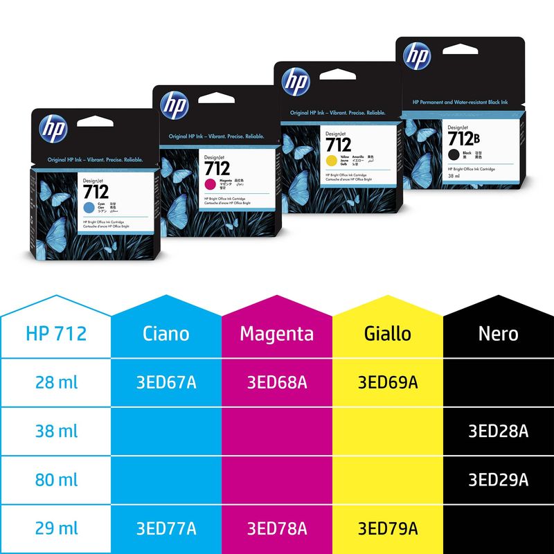 HP-Cartuccia-di-inchiostro-magenta-originale-DesignJet-712-da-29-ml