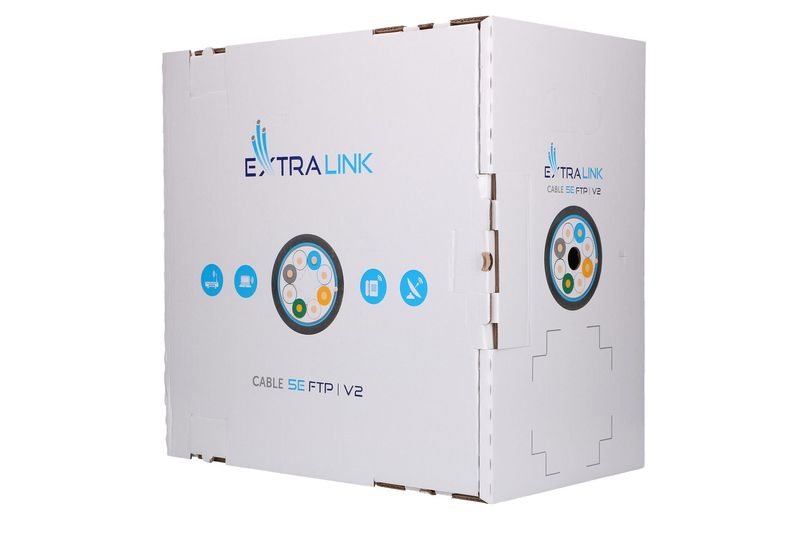 Extralink-CAT5E-FTP--F-UTP--V2-Esterno---Twisted-pair---305M