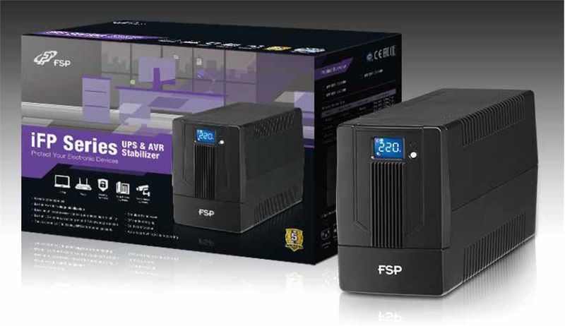 FSP-iFP-800-gruppo-di-continuita--UPS--A-linea-interattiva-08-kVA-480-W-2-presa-e--AC