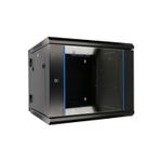 Extralink Armadio per montaggio su rack 12U 600x600 AZH Nero a parete, tipo oscillante