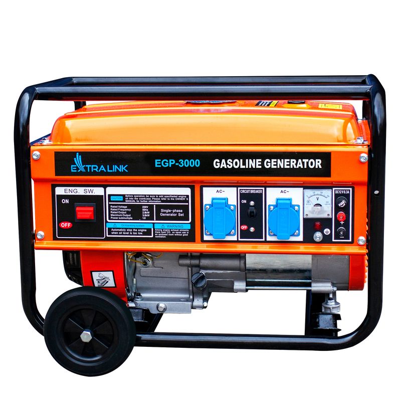 Extralink-EGP-3000---Generatore-di-corrente---benzina-3kW-1F