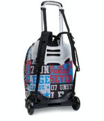 Seven-Jack-2WD-Trolley-Guscio-morbido-Multicolore-34-L-Poliestere