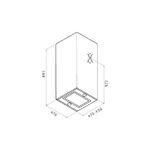 Elica-KUADRA-IX-A-60-Cappa-aspirante-a-parete-Acciaio-inossidabile-650-m--h