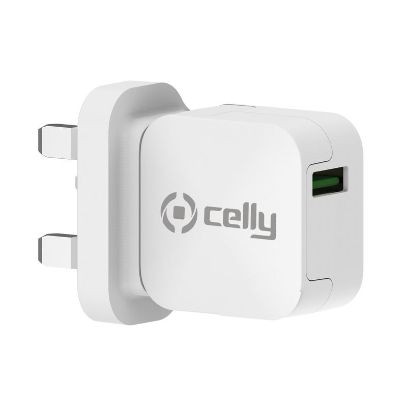 Celly-TCUSBTURBOUK-Caricabatterie-per-dispositivi-mobili-Bianco-Interno