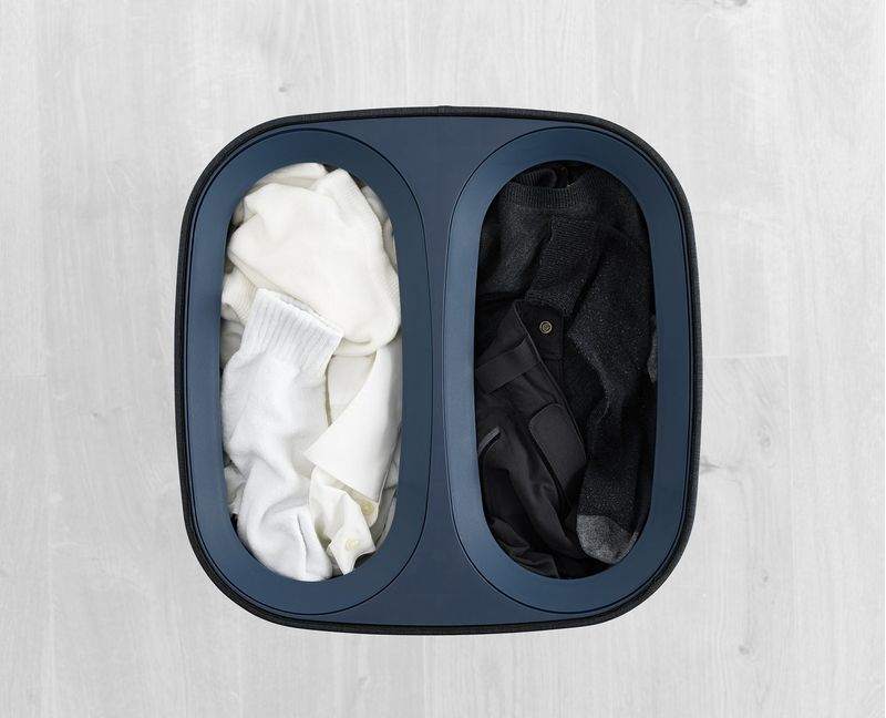 Joseph-Joseph-50002-porta-biancheria-60-L-Rettangolare-Cotone-Poliestere-Nero