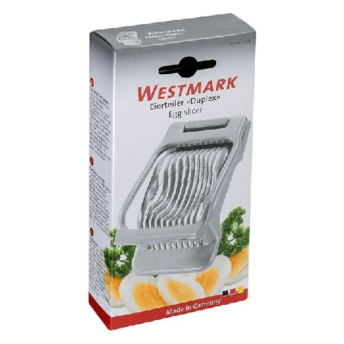 Westmark-Duplex-affettauova-Grigio-Alluminio-Acciaio-inossidabile