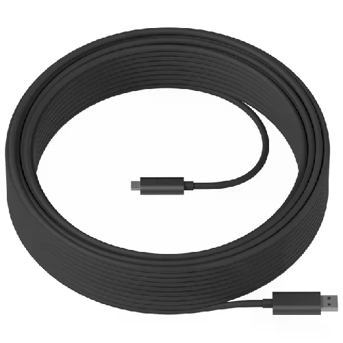 Logitech-Strong-cavo-USB-USB-3-2-Gen-2--3-1-Gen-2--10-m-USB-A-USB-C-Grafite