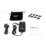 Alimentatore-Notebook-120W-Mini-Bk-8-Conn-3Pin-Auto-Con-Porta-Usb-Adj