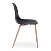 Konte-Design-Set-di-4-sedie-Mandy-in-polipropilene-nere-e-gambe-in-metallo