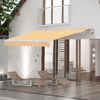 Outsunny-Tenda-da-Sole-Avvolgibile-a-Caduta-con-Manovella-in-Alluminio-e-Poliestere-Arancione-e-Bianco