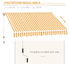 Outsunny-Tenda-da-Sole-Avvolgibile-a-Caduta-con-Manovella-in-Alluminio-e-Poliestere-Arancione-e-Bianco
