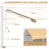 Outsunny-Tenda-da-Sole-Avvolgibile-a-Caduta-con-Manovella-in-Alluminio-e-Poliestere-Arancione-e-Bianco