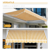 Outsunny-Tenda-da-Sole-Avvolgibile-a-Caduta-con-Manovella-in-Alluminio-e-Poliestere-Arancione-e-Bianco