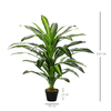 Outsunny-Pianta-Tropicale-Decorativa-Dracena-Finta-in-Plastica-con-Vaso