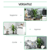 Outsunny-Pianta-Tropicale-Decorativa-Dracena-Finta-in-Plastica-con-Vaso