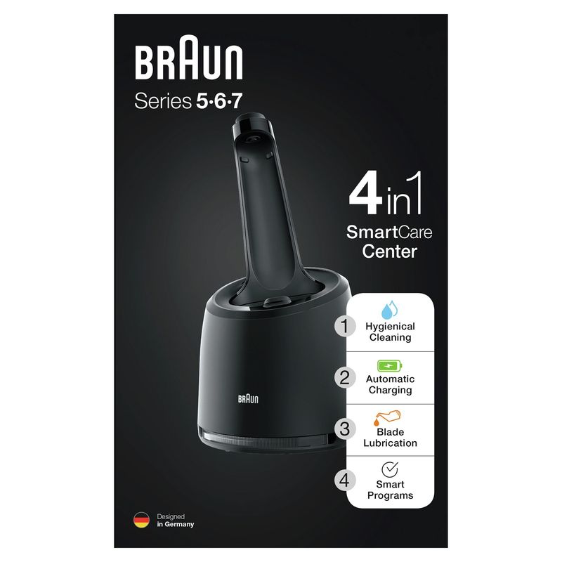 Braun-Stazione-Di-Pulizia-SmartCare-4-In-1-Per-Rasoio-Elettrico-Series-5-6-E-7--Nuova-Generazione-