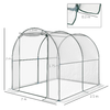 Outsunny-Serra-Tunnel-da-giardino-Serra-da-Balcone-per-Piante-e-Orto-con-Copertura-in-PVC-Porta-Avvolgibile-e-Telaio-in-Acciaio-2x3x2m