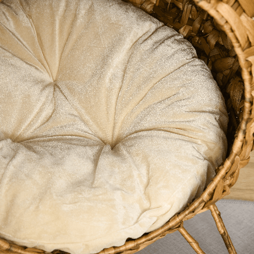 PawHut-Cesta-per-Gatti-Adulti-Fino-a-5kg-Cuccia-per-Gatti-in-Rattan-Sintetico-Marrone--52x58cm
