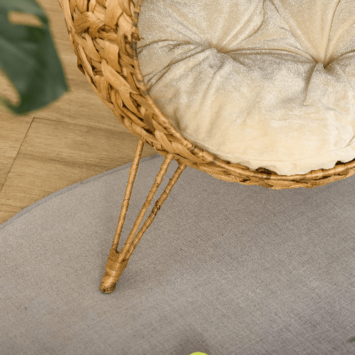 PawHut-Cesta-per-Gatti-Adulti-Fino-a-5kg-Cuccia-per-Gatti-in-Rattan-Sintetico-Marrone--52x58cm