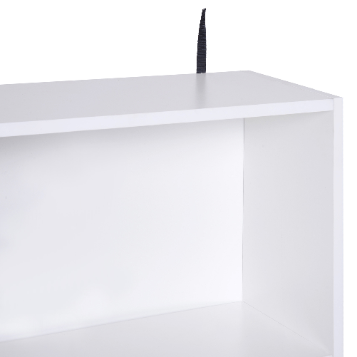 HOMCOM-Mobiletto-Libreria-con-Piedini-in-Legno-di-Pino-Bianco-80-x-23-5-x-123cm