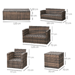 Outsunny-Set-Mobili-da-Giardino-6-Pezzi-in-Rattan-con-Divani-Poltrone-e-Tavoli-Contenitore-Marrone