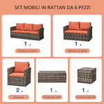 Outsunny-Set-Mobili-da-Giardino-6-Pezzi-in-Rattan-con-Divani-Poltrone-e-Tavoli-Contenitore-Marrone