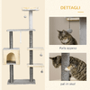 PawHut-Tiragraffi-per-Gatti-Alto-156cm-con-Lettino-Casetta-e-Pali-Tiragraffi-in-Sisal