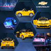 HOMCOM-Macchina-Elettrica-per-Bambini-12V-Marchio-Chevrolet-Camaro-con-Telecomando-Giallo