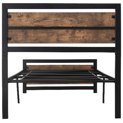HOMCOM-Struttura-Letto-Singolo-in-Legno-e-Acciaio-con-Doghe-in-Stile-Industriale-90x200cm