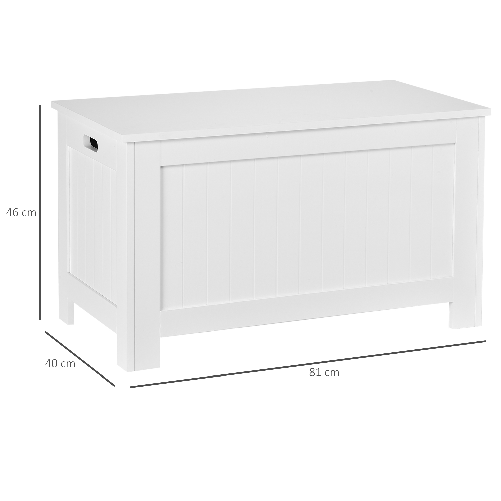 HOMCOM-Panca-Contenitore-Multiuso-in-Legno-MDF-Apertura-con-Blocco-di-Sicurezza-81x40x46cm-Bianco
