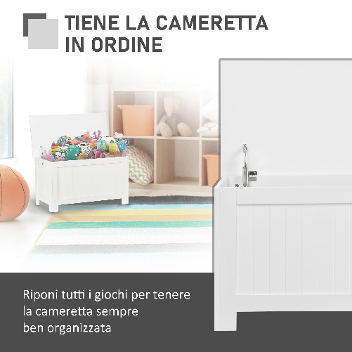 HOMCOM-Panca-Contenitore-Multiuso-in-Legno-MDF-Apertura-con-Blocco-di-Sicurezza-81x40x46cm-Bianco